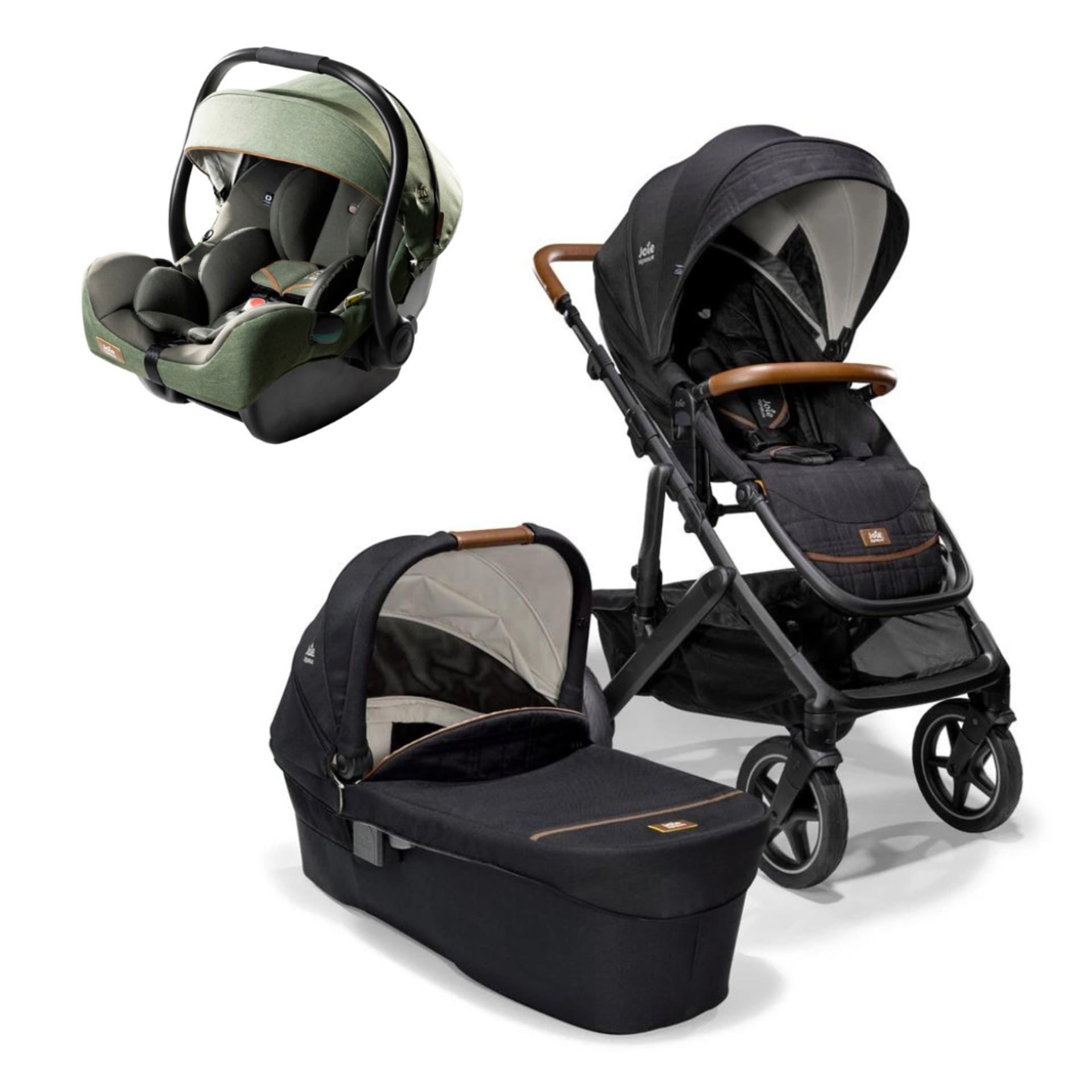 Joie Signature Vinca Kinderwagen Eclipse inkl. Joie i-Jemini Babyschale Pine - Joie Signature Vinca Kinderwagen Eclipse inkl. Joie i-Jemini Babyschale Pine bei babybrands.de kaufen ✓ sicher, einfach & bequem online bestellen ✓